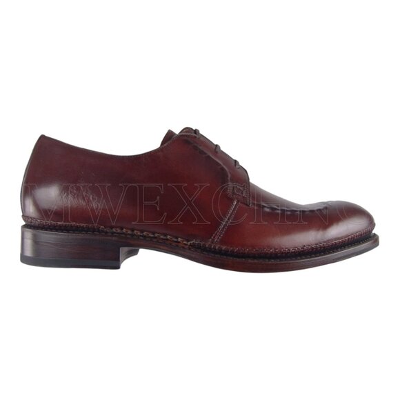 ZENOBI GOODYEAR WELT MOC TOE OXFORDS ITALIAN MENS DRESS SHOES NEW IN BOX EU 40 main image 10
